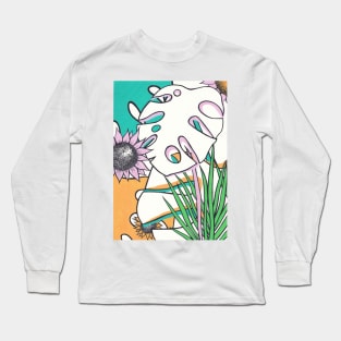 Sunflowers Jungle Long Sleeve T-Shirt